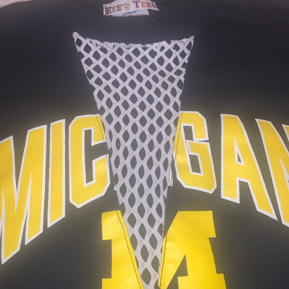 University of Michigan cropped champion sweatshirt - Picture 4 of 5